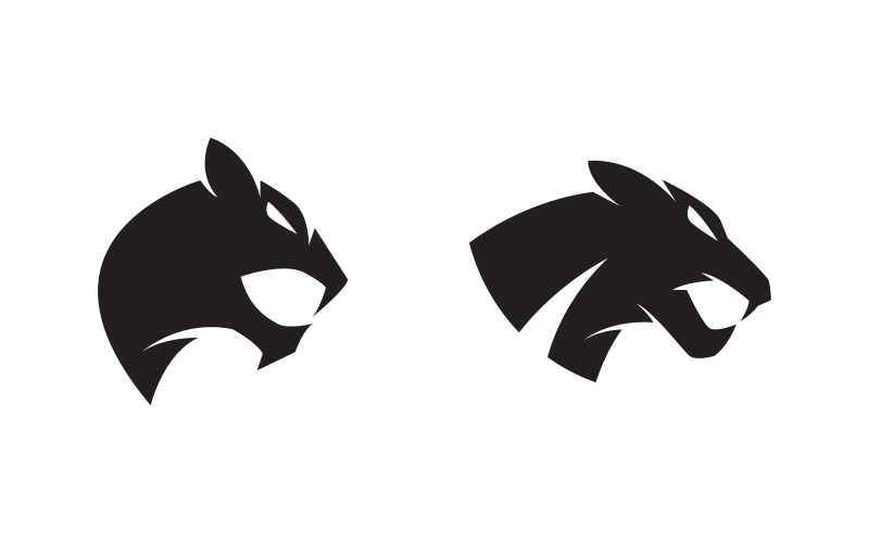 Puma 标志设计矢量插图设计模板 v.6