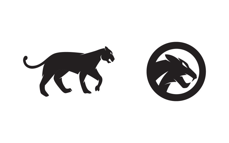 Puma Logo design vektorillustration designmall v.7