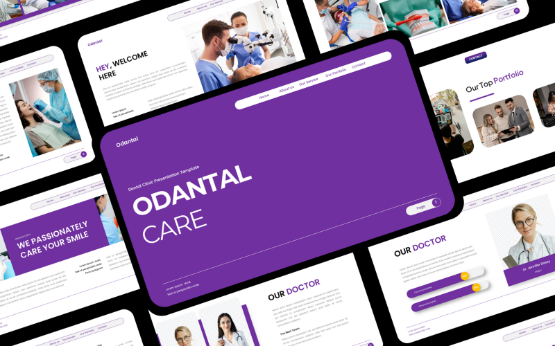 Odental - Медична презентація Powerpoint