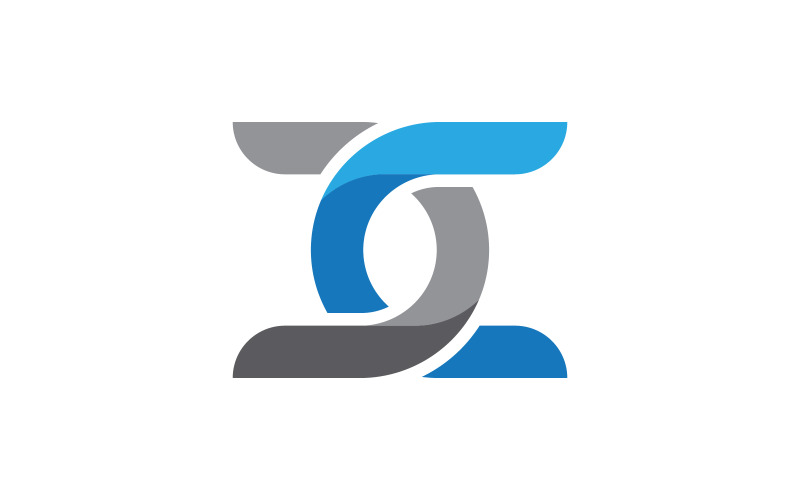 Bedrijfsabstracte eenheidsketenillustratieontwerpsjabloon v.5