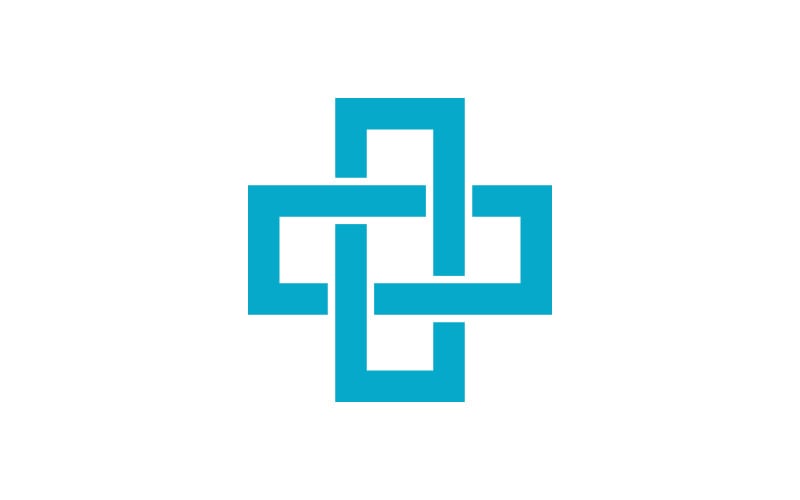 Frisk medicinsk ikon Logotyp vektorillustration design v.2