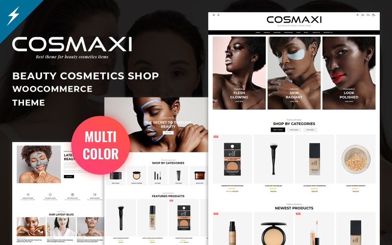 Cosmaxi- Güzellik ve Kozmetik Mağazası WooCommerce Teması