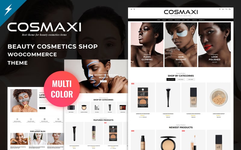 Cosmaxi: tema WooCommerce para tienda de belleza y cosméticos