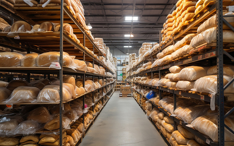 Bakery Bread Warehouse Design #501947 - TemplateMonster