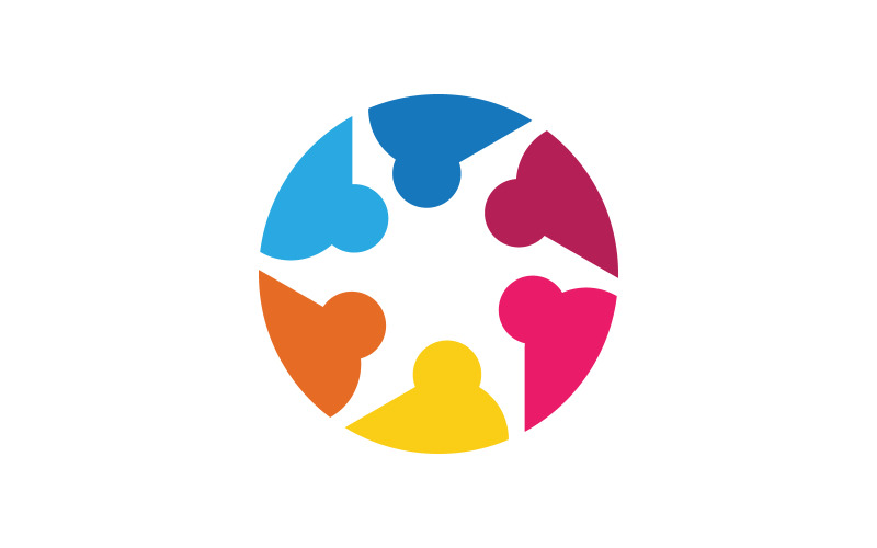 Conception d'un réseau communautaire et d'un logo social pour les personnes qui se soucient de la vie v.14