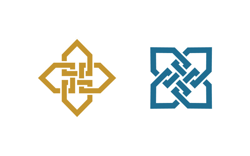 Modello di progettazione del logo per la proprietà e la costruzione di edifici v.9