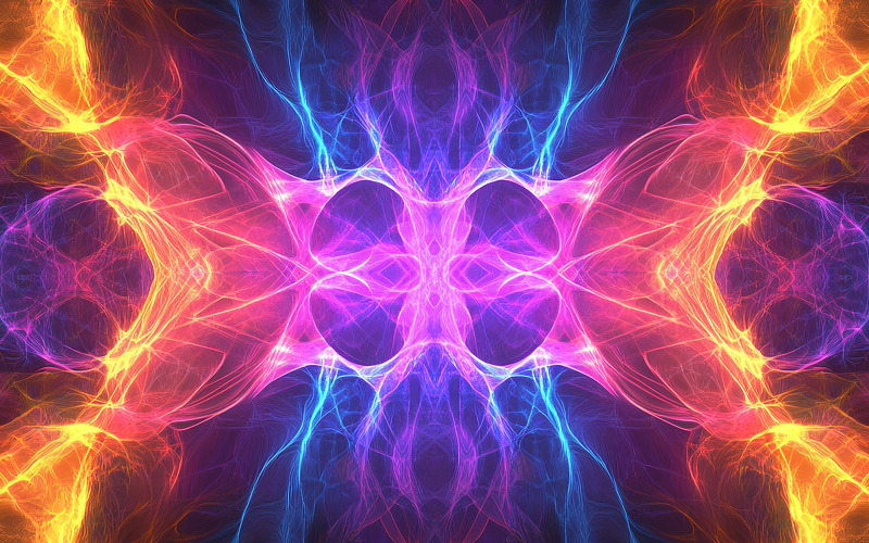 Vibrerande Energi Burst Textur Bakgrund