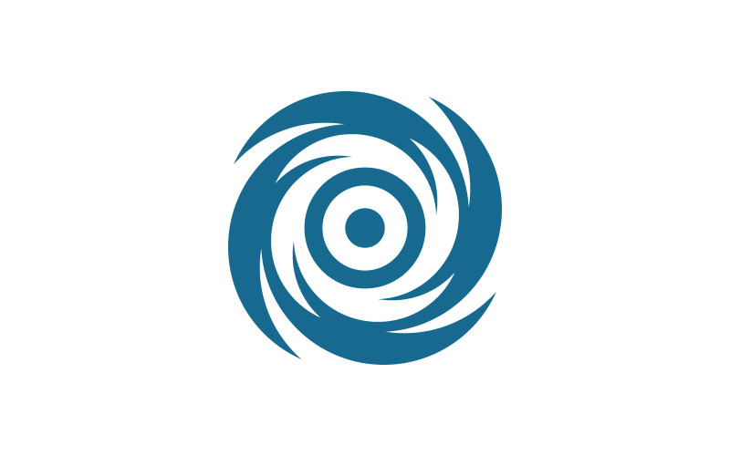 Symbole de concept de vitesse d'icône de vortex vecteur illustration de ...