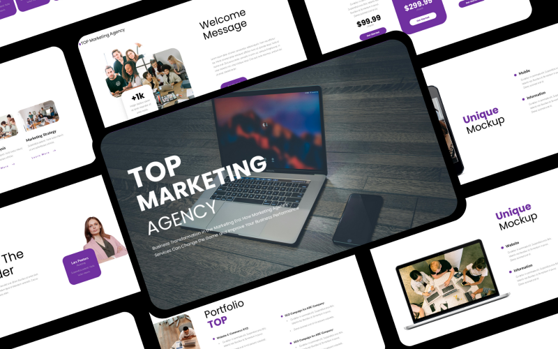 Apresentação da melhor agência de marketing