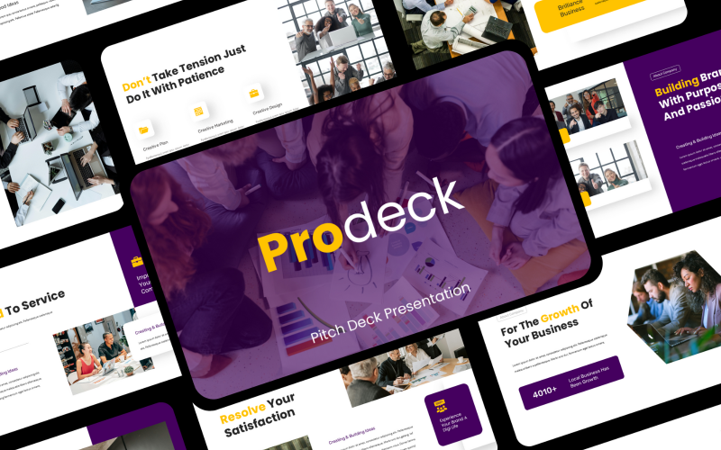 ProDeck - Pitch Deck 商业演示