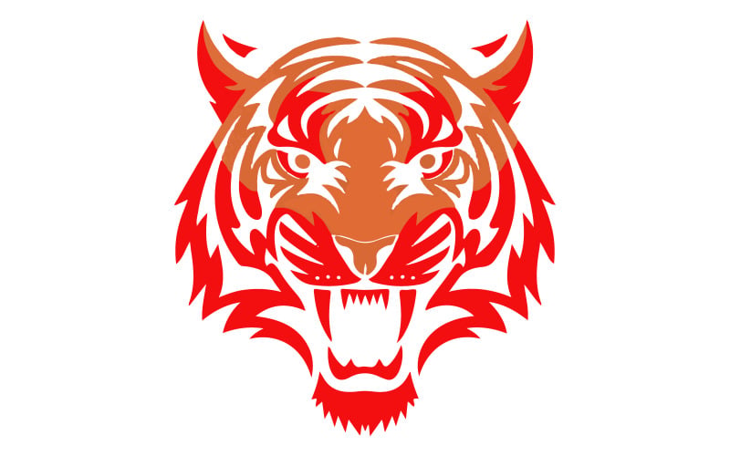 Tigris témájú design