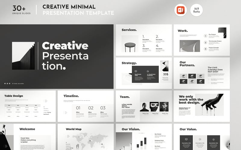 Creative PowerPoint Presentation Template Design