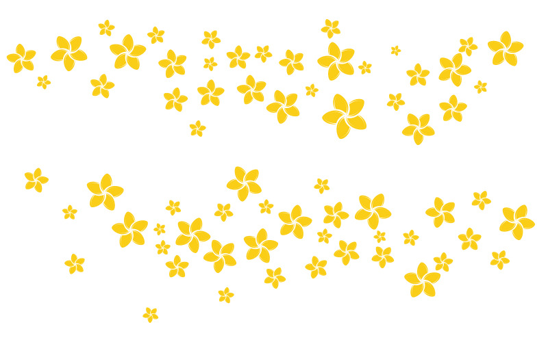 Illustrazione del modello di progettazione dell'icona vettoriale del fiore v.30