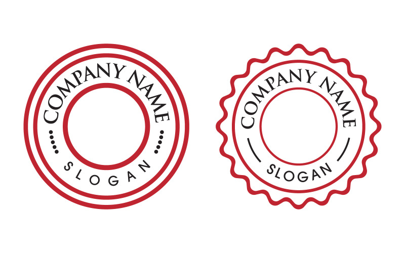 Emblem produktillustration designmall v.8
