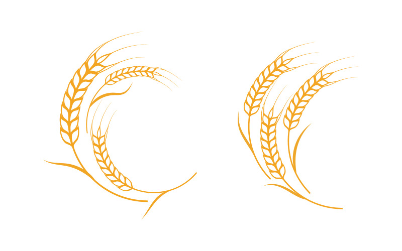 Illustrazione vettoriale del modello del logo del corno della testa del Toro v.3