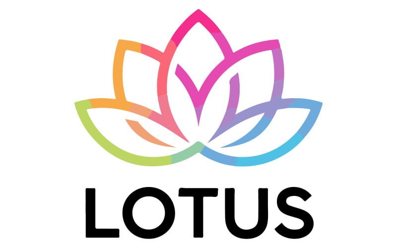 Moderní a elegantní logo značky Lotus