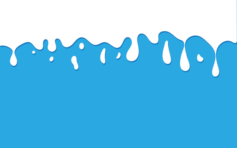 Splash Fresh süt illüstrasyon tasarım şablonu v.1