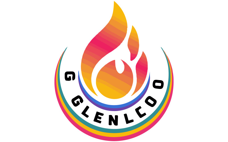 Une illustration d'un logo pour une compagnie pétrolière