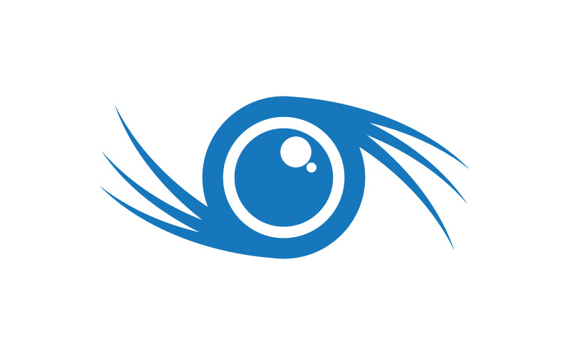 Eye Healthy Care vector icon illustration design template v.13