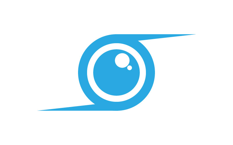 Eye Healthy Care vector icon illustration design template v.14