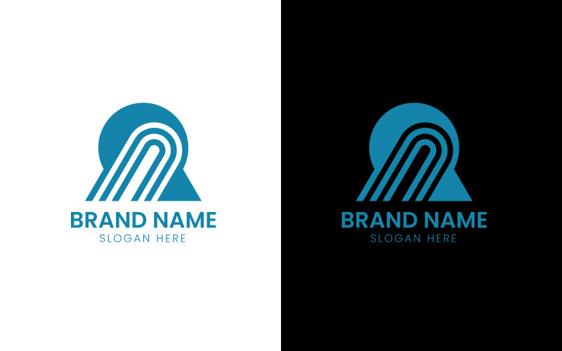 Clip de logo d'entreprise lettre R-831