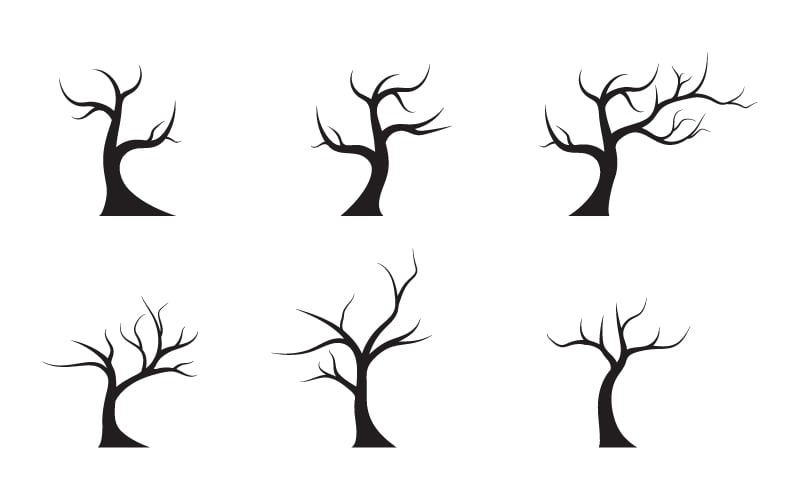 Logo's van groene boom blad ecologie natuur element vector ontwerp v.5