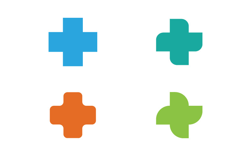 Health Medical Vector icon design illustration Template v.15