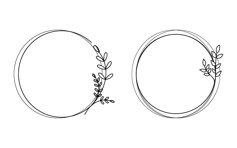 Modello di progettazione del logo dell'icona vettoriale del fiorista della natura di bellezza v.7