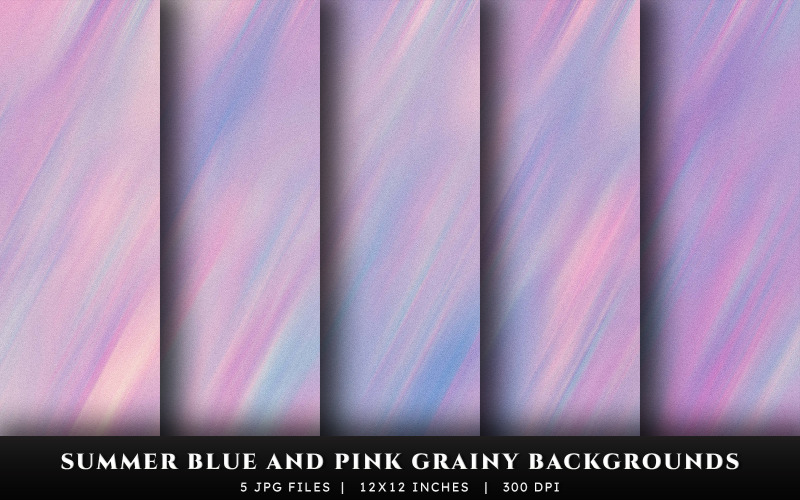 Sfondi estivi con texture granulosa blu e rosa
