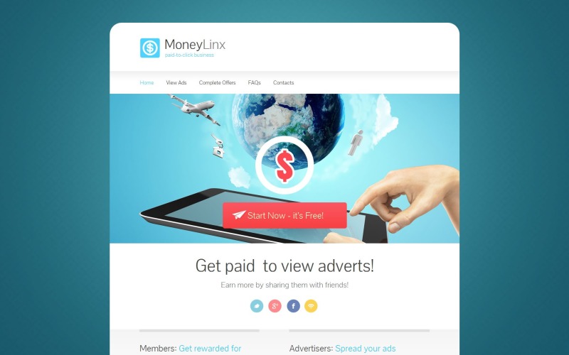 финансовый консультант moto cms html шаблон