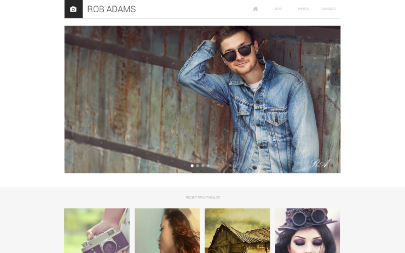 фотохудожник drupal шаблон