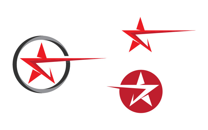 Creatief concept Sterpictogram Sjabloon vectorillustratie v.9