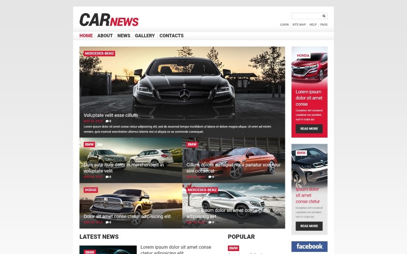 Car Responsive Joomla Teması