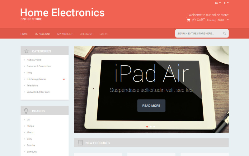 очистка отзывчивой темы magento
