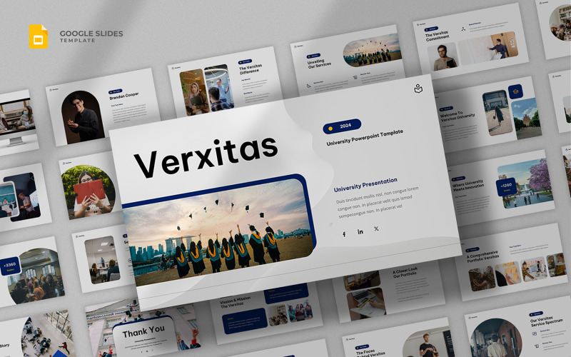 Verxitas – Egyetemi és oktatási Google Diák sablon