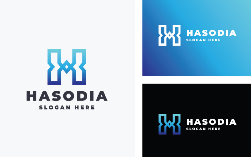 Hasodia Letter H Bedrijfslogo