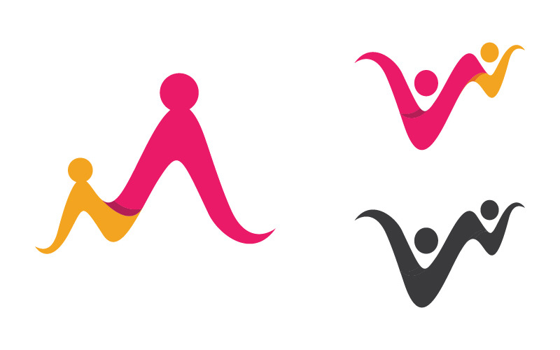 Progettazione del logo sociale e della rete di comunità di cura del gruppo di persone v.42