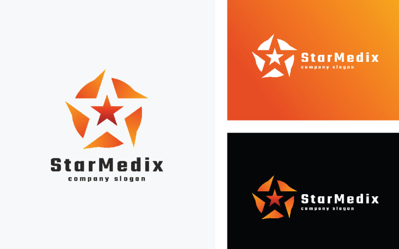 Estrela no logotipo da Star Media Company