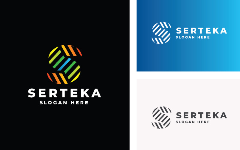Serteka Letter S Company Logo