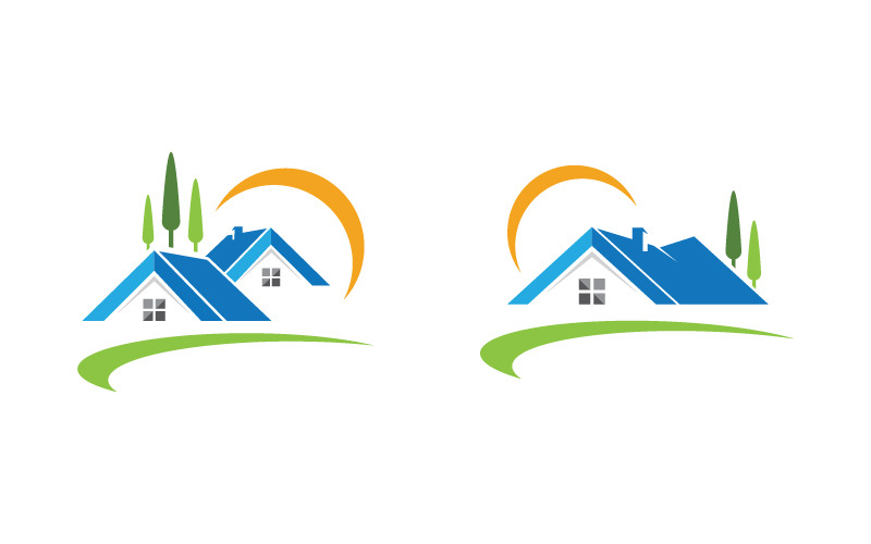Home Proprietà industriale concetto icona logo illustrazione v.36
