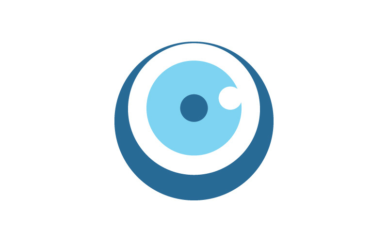 Branding Corporate Health Oogzorg vector Logo ontwerp v.16