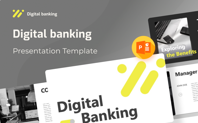 Digital Banking PowerPoint presentationsmall