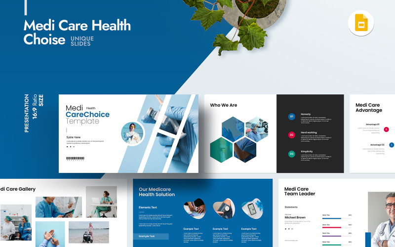 Presentazione di Google Slide Medi Care Health Choice