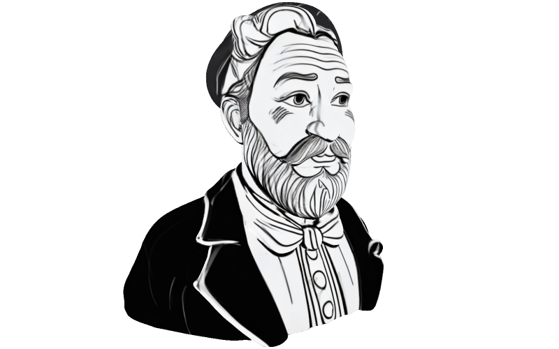 Gentleman Adventurer Bust Free 3D Print Model