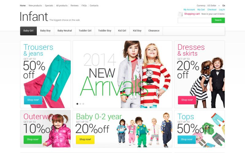 маленький фоп шаблон zencart