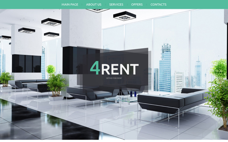 Modello di sito Web reattivo per agenzia immobiliare