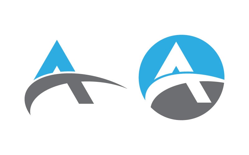 Un modello di progettazione del concetto aziendale del logo della lettera v.53
