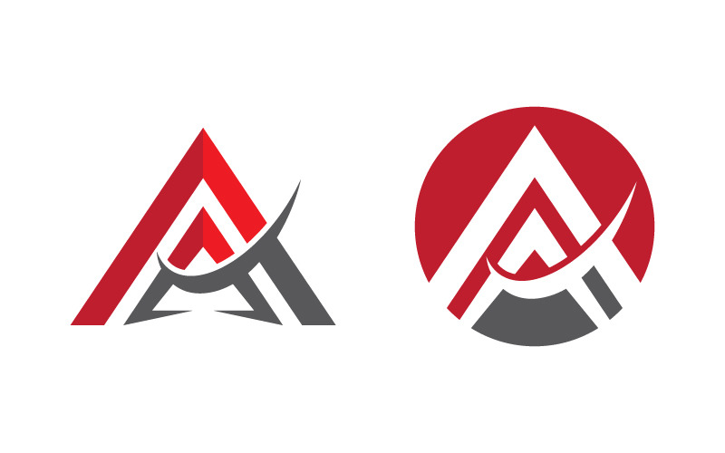 Un modello di progettazione del concetto aziendale del logo della lettera v.55