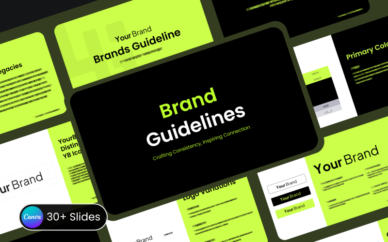 Brand Guidelines Canva Presentation Template