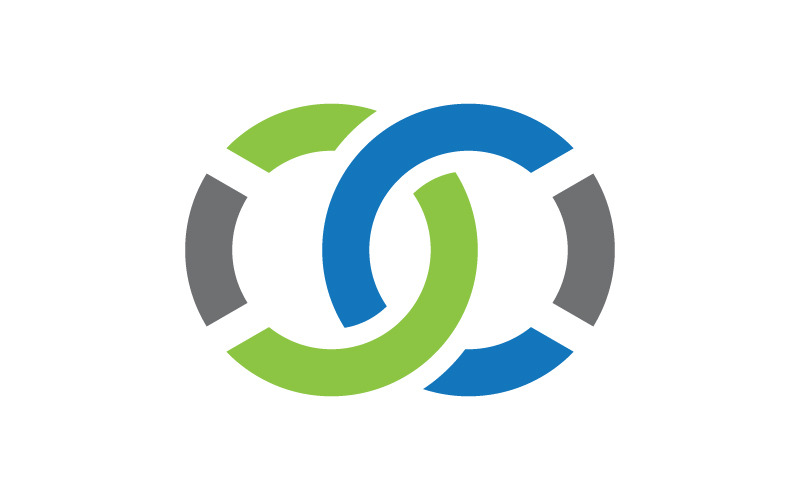 C Letter Modern Logo illustration Malldesign v.4